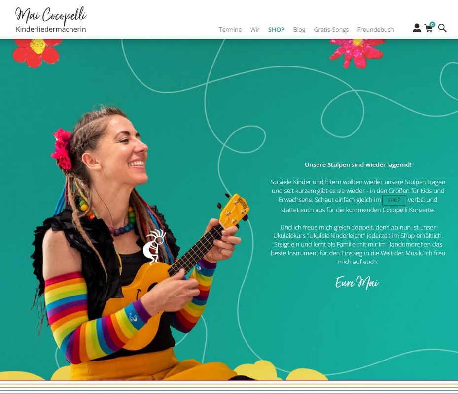 Cocopelli Website Screenshot